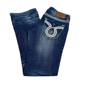 Vintage Y2K Big Star Boot Cut Western Blue Jeans Womens 29R